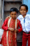 Boys in Dharavi Slum, Mumbai