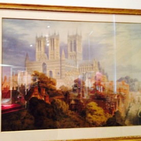 Lincoln Cathedral from the South West, Frederick MacKenzie, 1845
